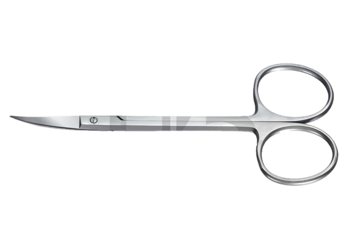 1111 Gum scissors, curved 11cm